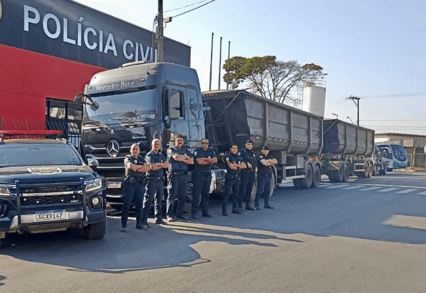 GCM Recupera Caminhão Roubado e Liberta Vítima de Cativeiro