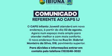 Caps IJ muda para prédio com mais espaço para atendimentos