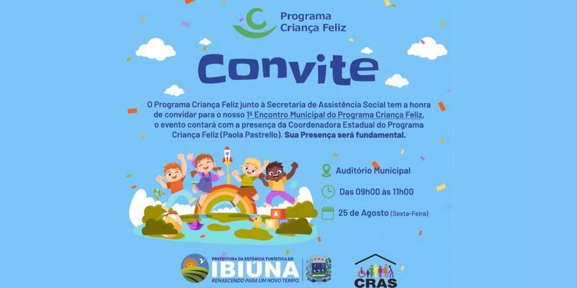 Programa Criança Feliz realiza 1º Encontro