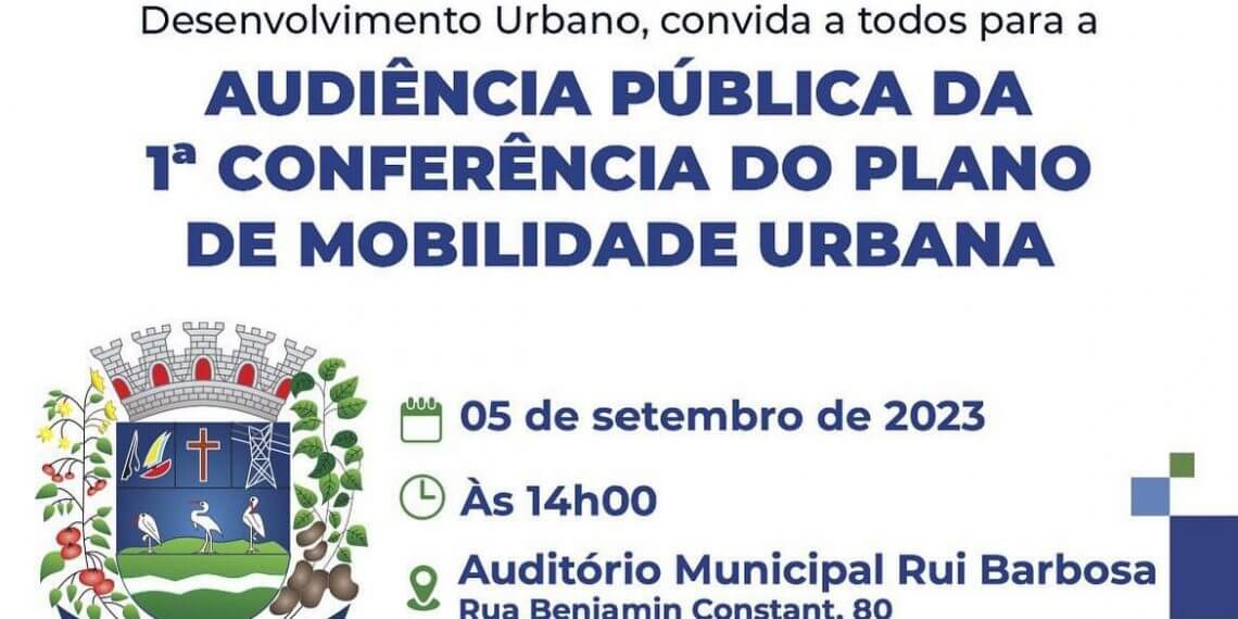 1ª Conferência do Plano de Mobilidade Urbana