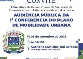 1ª Conferência do Plano de Mobilidade Urbana