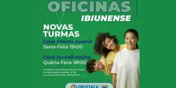 NOVAS TURMAS PARA O CORAL