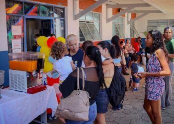 Festa das crianças no Fundo Social de Solidariedade