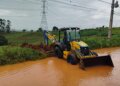 Prefeitura alerta para obstrução de sangrias em estradas durante período chuvoso